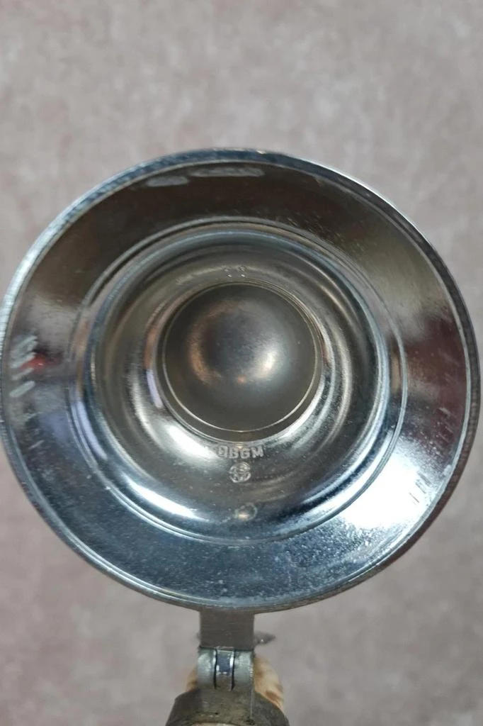 Copo de cerveja vintage Nick-Werke 🇩🇪 Bad Hönningen – Grés e estanho – 0,5l – photo 6